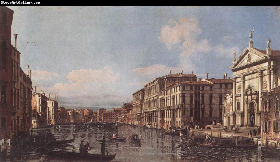 BELLOTTO, Bernardo View of the Grand Canal at San Stae